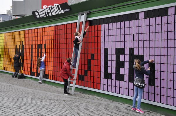 'Happy Wall', a Cool Construction project (photo: Lene Skytthe).